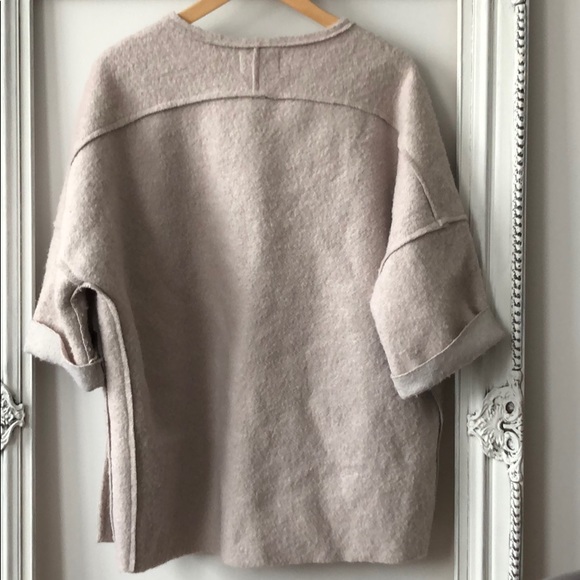 Grey (w/ a hint of purple) oversized style jacket - Picture 6 of 6